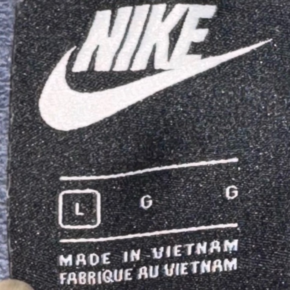 Nike Women's Slate Blue Jogger Sweatpants Size L Lounge Cozy Athletic Sporty - Picture 4 of 5